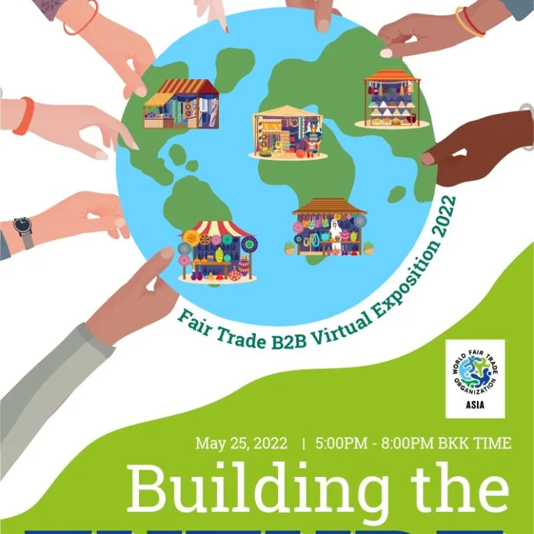 WFTO Asia Fair Trade B2B Virtual Exposition Poster