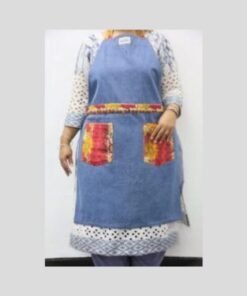 Apron – Denim With Upcycled Sari