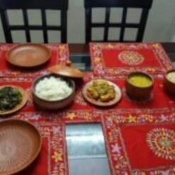 Table Runner With 6pcs Mat