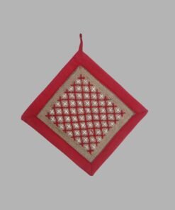 Jute Presina With Color Thread