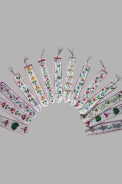 Book Mark –  Cotton Fabric With Hand Embroidery