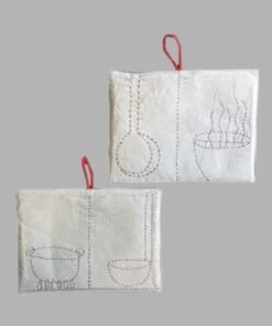 Kantha Potholders
