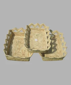 Fruit Tray Set Square (3pcs)