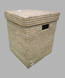 Date Palm Leaf & Grass – Big Square Basket