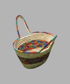 Date Palm Leaf & Grass – Mohin  Middle W/Multi Col