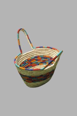 Date Palm Leaf & Grass – Mohin  Middle W/Multi Col