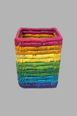 Date Palm Leaf & Grass – Pencil Holder Rainbow
