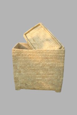 Date Palm Leaf & Grass – Laundry Basket