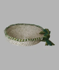 Sari Border On Jute Basket
