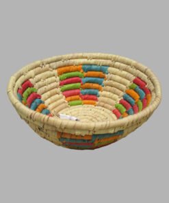 Date Palm Leaf & Grass – Round W/Variety Col.