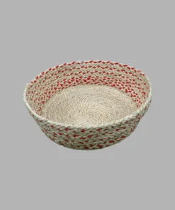 Medium Basket With A Red Border