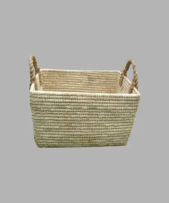 Lovely Basket With Jute Handle