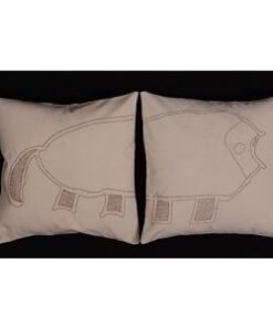 BaSE 66007 19 Cotton Embroidery Cushion Cover – Tiger