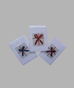 Greetings Card Cross Cord & Sari