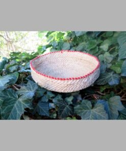 Small Basket With A Red Border