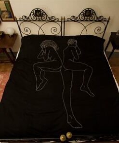 image 8 Duvet Cover (Markin+Black Voile)