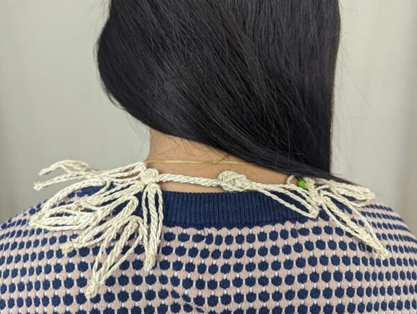 BaSE 40003 Pata Mala Leaves necklace L60xLeaves60cm 3