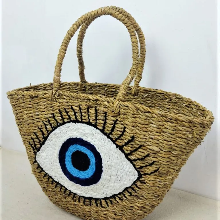 Hogla Eye Basket 46x27xH28 Bottom 30x20 Handle 27cm 3