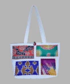 Canvas Patchwork Bag
