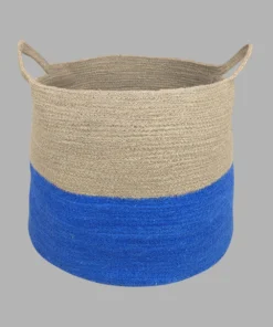 Laundry Basket Round (Jute Drawstring)