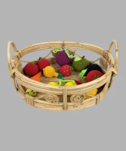 Rattan Frouit Round Basket