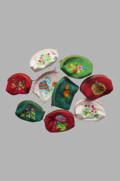 Cotton Embroidered Small Pouch