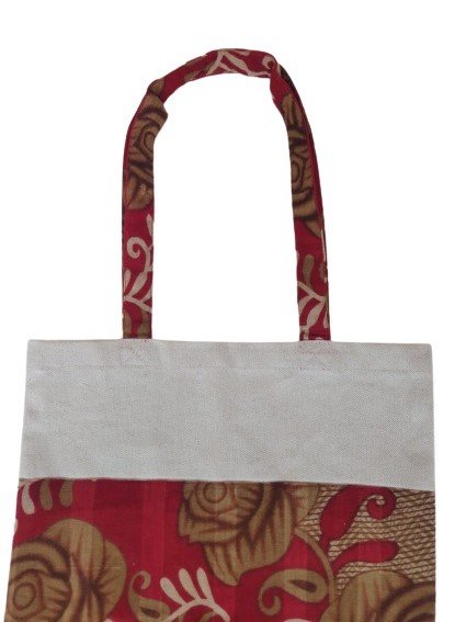 Can You Sublimate on Cotton Tote Bags? 2 SJS Sample Cotton & Sari Tote Bag WxHxHandlecm ()