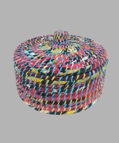 Sari Round Box with Lid