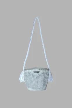 Jute Macrame Net Basket Bag