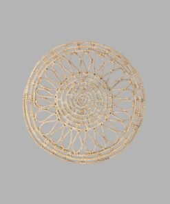 Palm Fiber Placemat - Flower