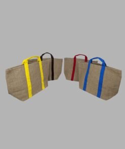BaSE-04505 Jute Bag with Color Handle