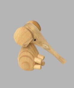Wooden Paper Weight - Elephant