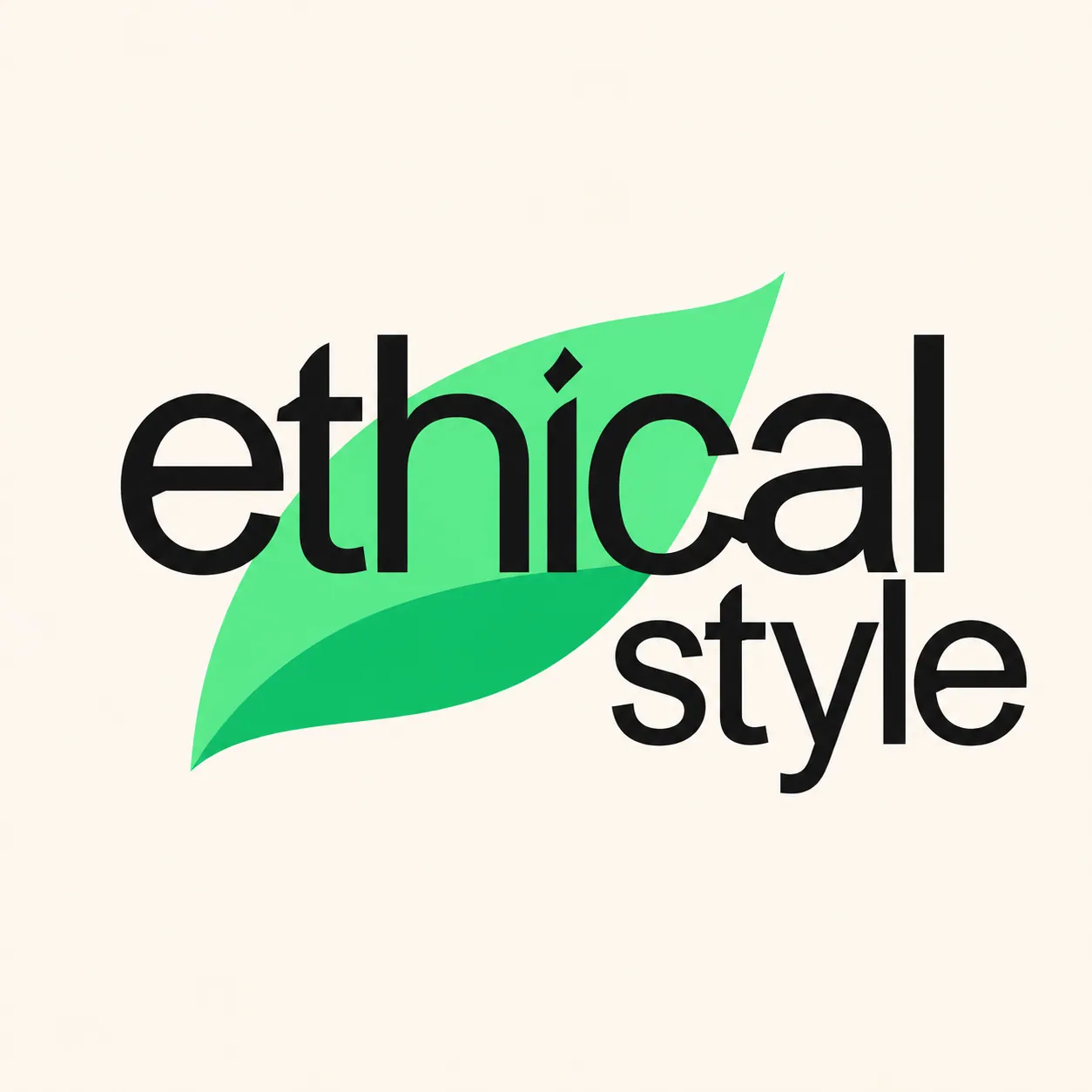 Ethical Style Leaf Logo