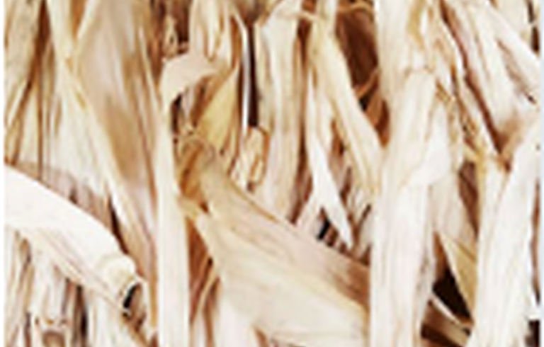 Natural dried corn husk leaves