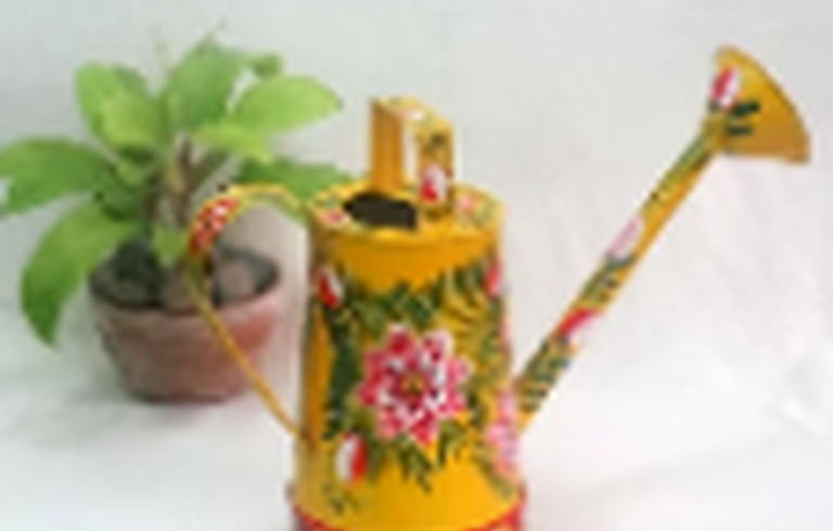 Decorative recycled metal craft